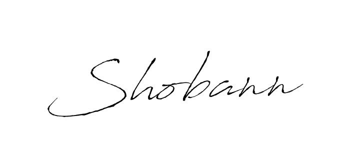 How to make Shobann name signature. Use Antro_Vectra style for creating short signs online. This is the latest handwritten sign. Shobann signature style 6 images and pictures png