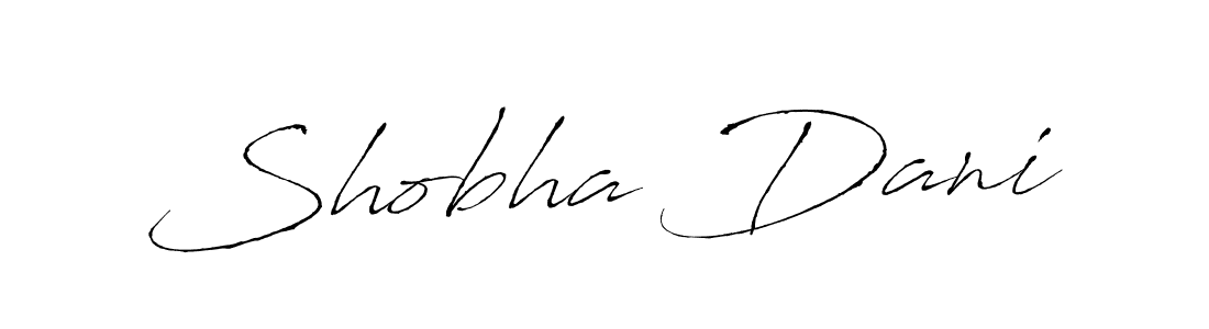 Similarly Antro_Vectra is the best handwritten signature design. Signature creator online .You can use it as an online autograph creator for name Shobha Dani. Shobha Dani signature style 6 images and pictures png