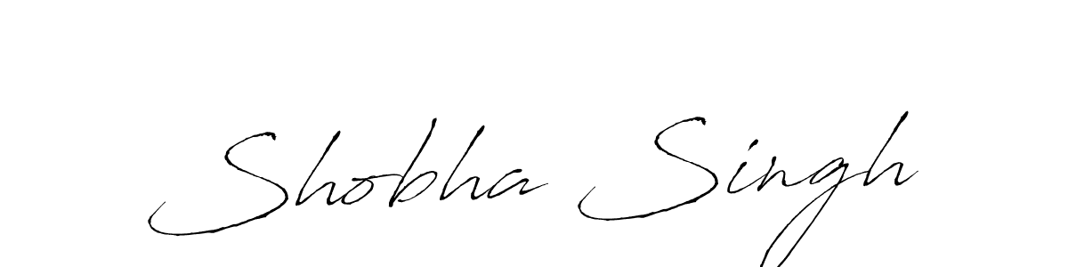 You should practise on your own different ways (Antro_Vectra) to write your name (Shobha Singh) in signature. don't let someone else do it for you. Shobha Singh signature style 6 images and pictures png