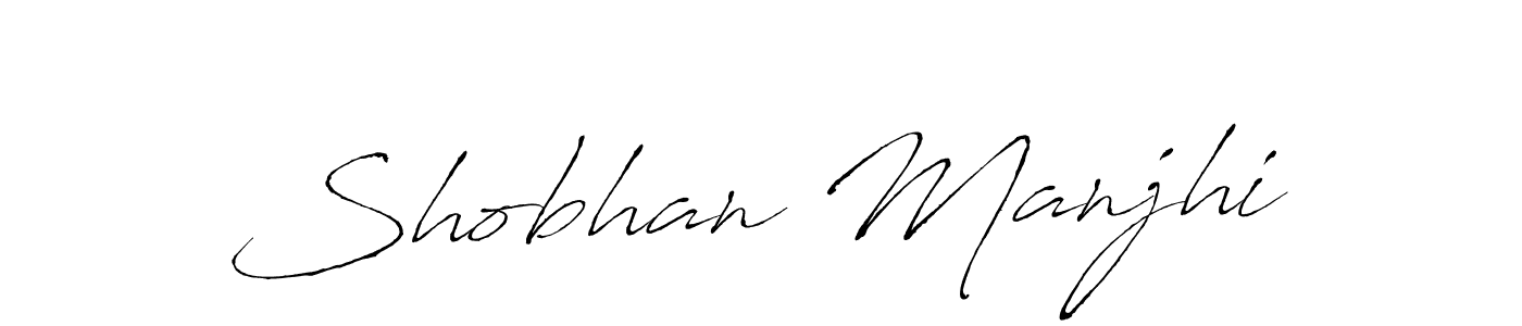 Use a signature maker to create a handwritten signature online. With this signature software, you can design (Antro_Vectra) your own signature for name Shobhan Manjhi. Shobhan Manjhi signature style 6 images and pictures png
