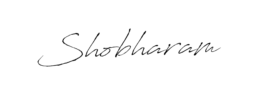 Make a beautiful signature design for name Shobharam. With this signature (Antro_Vectra) style, you can create a handwritten signature for free. Shobharam signature style 6 images and pictures png