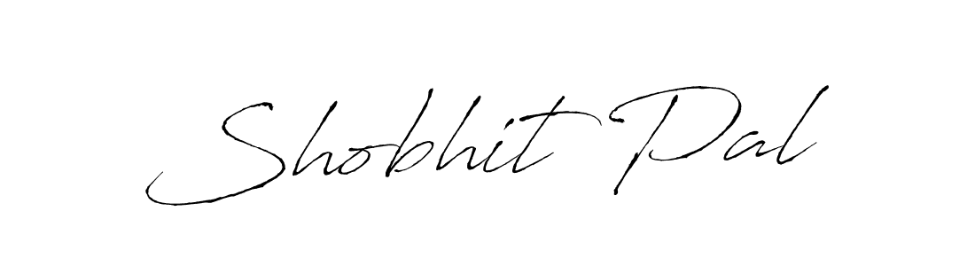 Create a beautiful signature design for name Shobhit Pal. With this signature (Antro_Vectra) fonts, you can make a handwritten signature for free. Shobhit Pal signature style 6 images and pictures png