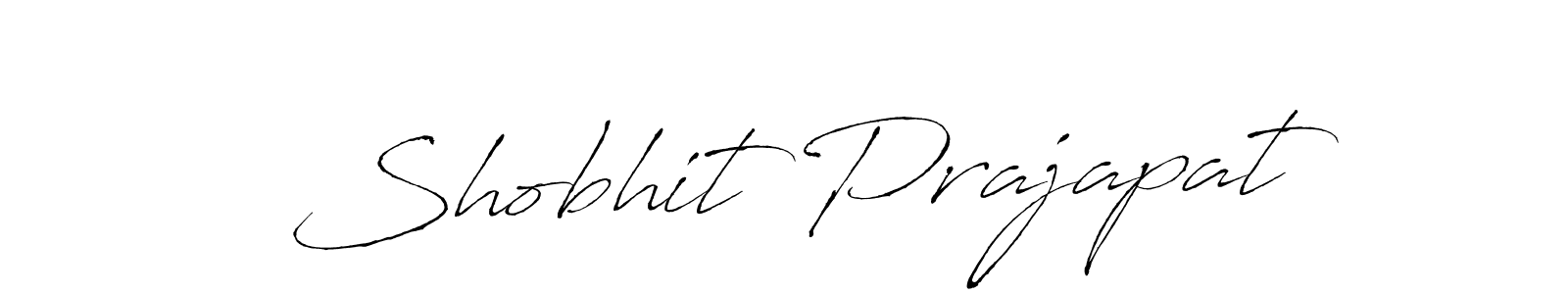 Antro_Vectra is a professional signature style that is perfect for those who want to add a touch of class to their signature. It is also a great choice for those who want to make their signature more unique. Get Shobhit Prajapat name to fancy signature for free. Shobhit Prajapat signature style 6 images and pictures png