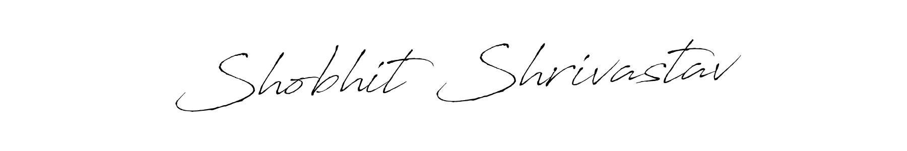 Design your own signature with our free online signature maker. With this signature software, you can create a handwritten (Antro_Vectra) signature for name Shobhit Shrivastav. Shobhit Shrivastav signature style 6 images and pictures png