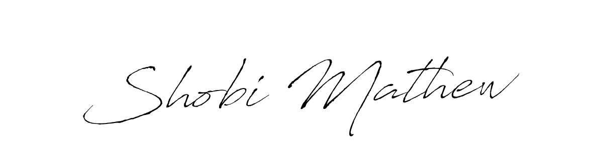 How to make Shobi Mathew signature? Antro_Vectra is a professional autograph style. Create handwritten signature for Shobi Mathew name. Shobi Mathew signature style 6 images and pictures png