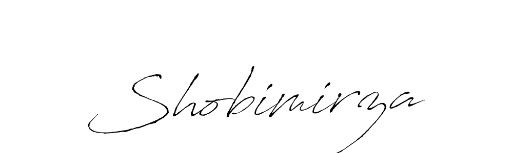 Shobimirza stylish signature style. Best Handwritten Sign (Antro_Vectra) for my name. Handwritten Signature Collection Ideas for my name Shobimirza. Shobimirza signature style 6 images and pictures png