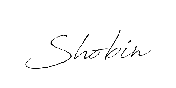 You should practise on your own different ways (Antro_Vectra) to write your name (Shobin) in signature. don't let someone else do it for you. Shobin signature style 6 images and pictures png