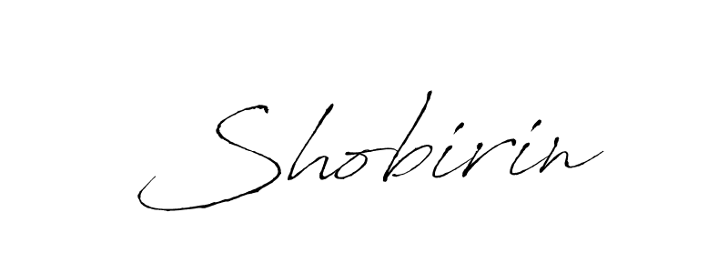 You should practise on your own different ways (Antro_Vectra) to write your name (Shobirin) in signature. don't let someone else do it for you. Shobirin signature style 6 images and pictures png