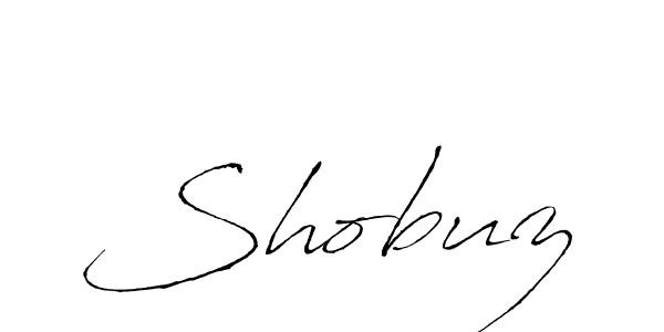Make a beautiful signature design for name Shobuz. With this signature (Antro_Vectra) style, you can create a handwritten signature for free. Shobuz signature style 6 images and pictures png