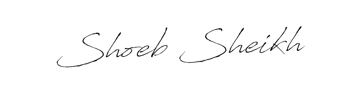 Make a beautiful signature design for name Shoeb Sheikh. Use this online signature maker to create a handwritten signature for free. Shoeb Sheikh signature style 6 images and pictures png