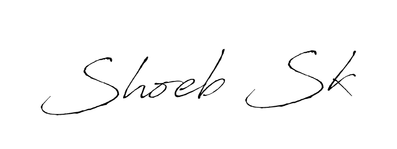 Also we have Shoeb Sk name is the best signature style. Create professional handwritten signature collection using Antro_Vectra autograph style. Shoeb Sk signature style 6 images and pictures png