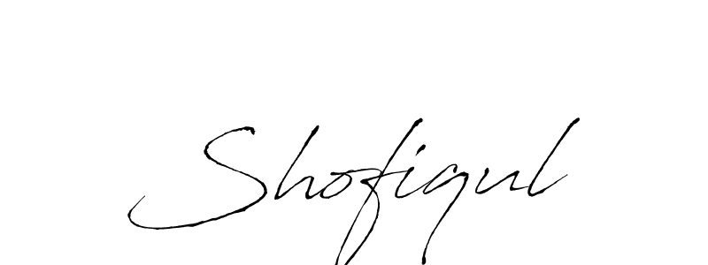 Make a beautiful signature design for name Shofiqul. With this signature (Antro_Vectra) style, you can create a handwritten signature for free. Shofiqul signature style 6 images and pictures png