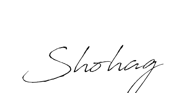 How to make Shohag signature? Antro_Vectra is a professional autograph style. Create handwritten signature for Shohag name. Shohag signature style 6 images and pictures png