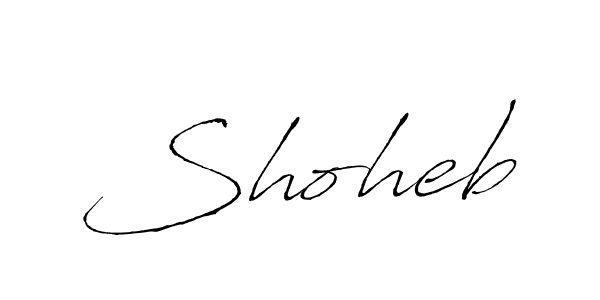 You should practise on your own different ways (Antro_Vectra) to write your name (Shoheb) in signature. don't let someone else do it for you. Shoheb signature style 6 images and pictures png