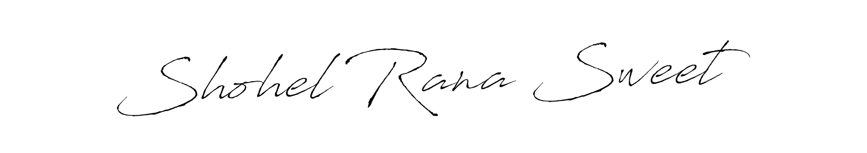 Use a signature maker to create a handwritten signature online. With this signature software, you can design (Antro_Vectra) your own signature for name Shohel Rana Sweet. Shohel Rana Sweet signature style 6 images and pictures png