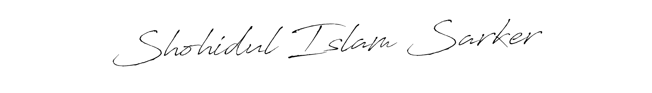 Also we have Shohidul Islam Sarker name is the best signature style. Create professional handwritten signature collection using Antro_Vectra autograph style. Shohidul Islam Sarker signature style 6 images and pictures png