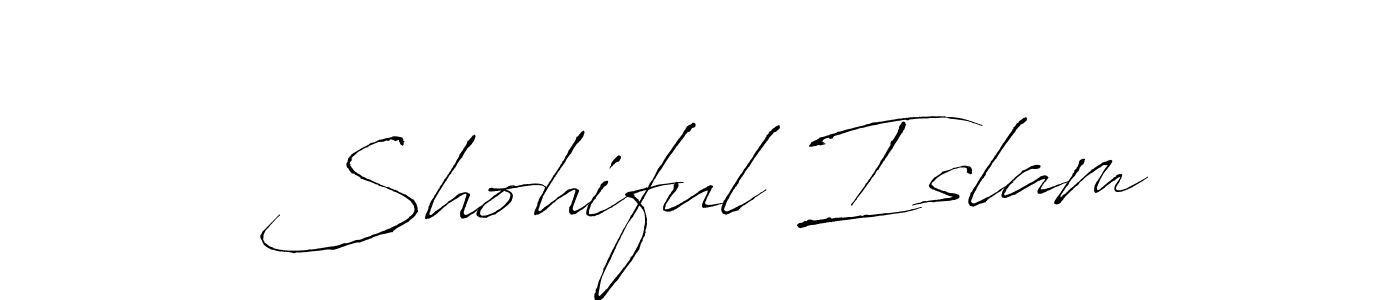 Shohiful Islam stylish signature style. Best Handwritten Sign (Antro_Vectra) for my name. Handwritten Signature Collection Ideas for my name Shohiful Islam. Shohiful Islam signature style 6 images and pictures png