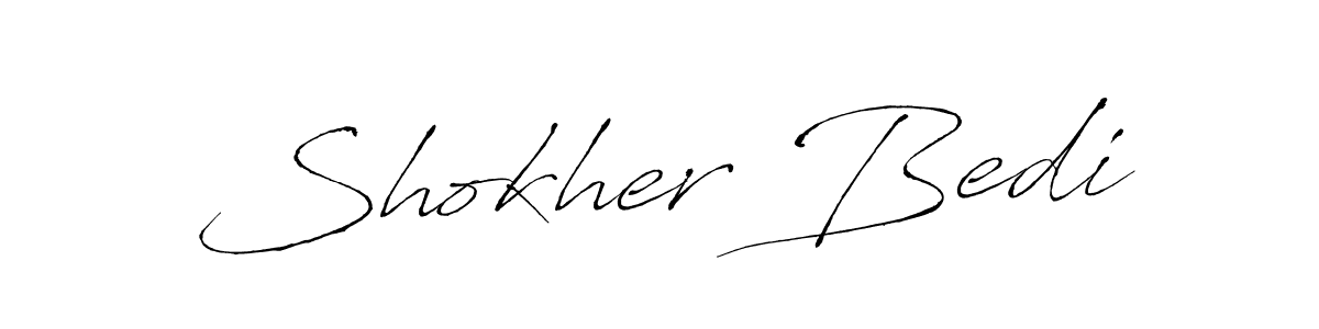 Make a short Shokher Bedi signature style. Manage your documents anywhere anytime using Antro_Vectra. Create and add eSignatures, submit forms, share and send files easily. Shokher Bedi signature style 6 images and pictures png
