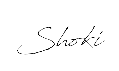 How to make Shoki name signature. Use Antro_Vectra style for creating short signs online. This is the latest handwritten sign. Shoki signature style 6 images and pictures png