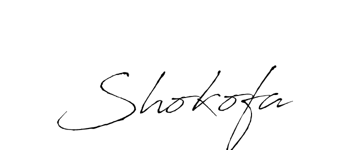 if you are searching for the best signature style for your name Shokofa. so please give up your signature search. here we have designed multiple signature styles  using Antro_Vectra. Shokofa signature style 6 images and pictures png