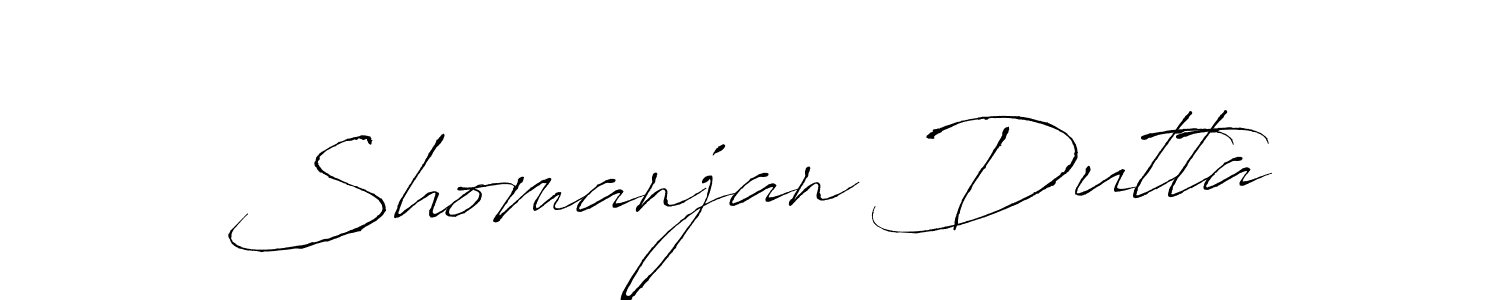 Use a signature maker to create a handwritten signature online. With this signature software, you can design (Antro_Vectra) your own signature for name Shomanjan Dutta. Shomanjan Dutta signature style 6 images and pictures png