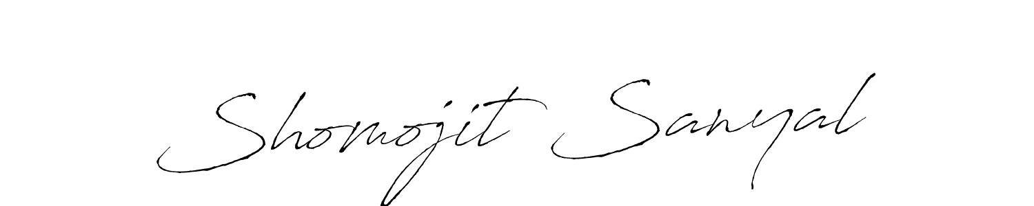 How to Draw Shomojit Sanyal signature style? Antro_Vectra is a latest design signature styles for name Shomojit Sanyal. Shomojit Sanyal signature style 6 images and pictures png