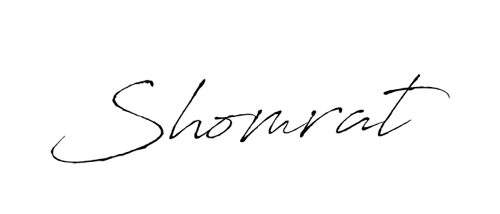 Create a beautiful signature design for name Shomrat. With this signature (Antro_Vectra) fonts, you can make a handwritten signature for free. Shomrat signature style 6 images and pictures png