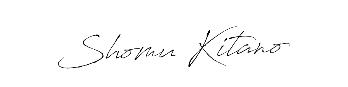 How to make Shomu Kitano name signature. Use Antro_Vectra style for creating short signs online. This is the latest handwritten sign. Shomu Kitano signature style 6 images and pictures png