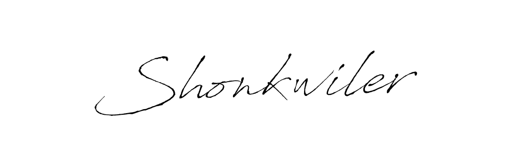 Antro_Vectra is a professional signature style that is perfect for those who want to add a touch of class to their signature. It is also a great choice for those who want to make their signature more unique. Get Shonkwiler name to fancy signature for free. Shonkwiler signature style 6 images and pictures png