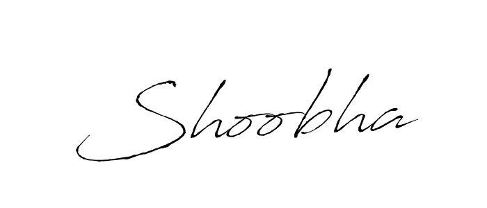 Make a beautiful signature design for name Shoobha. With this signature (Antro_Vectra) style, you can create a handwritten signature for free. Shoobha signature style 6 images and pictures png