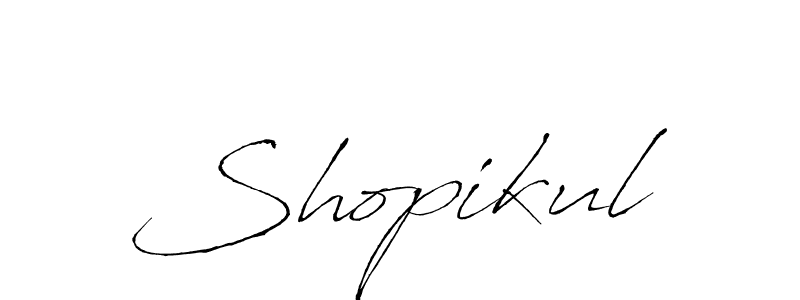 Also we have Shopikul name is the best signature style. Create professional handwritten signature collection using Antro_Vectra autograph style. Shopikul signature style 6 images and pictures png