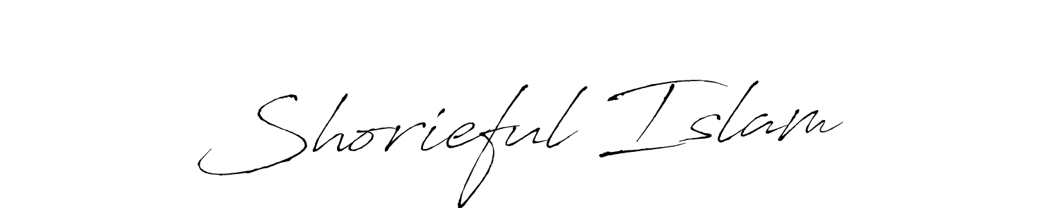 Use a signature maker to create a handwritten signature online. With this signature software, you can design (Antro_Vectra) your own signature for name Shorieful Islam. Shorieful Islam signature style 6 images and pictures png