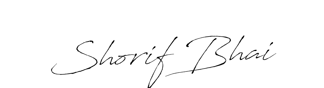 Antro_Vectra is a professional signature style that is perfect for those who want to add a touch of class to their signature. It is also a great choice for those who want to make their signature more unique. Get Shorif Bhai name to fancy signature for free. Shorif Bhai signature style 6 images and pictures png