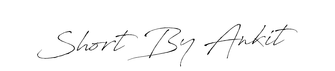 It looks lik you need a new signature style for name Short By Ankit. Design unique handwritten (Antro_Vectra) signature with our free signature maker in just a few clicks. Short By Ankit signature style 6 images and pictures png