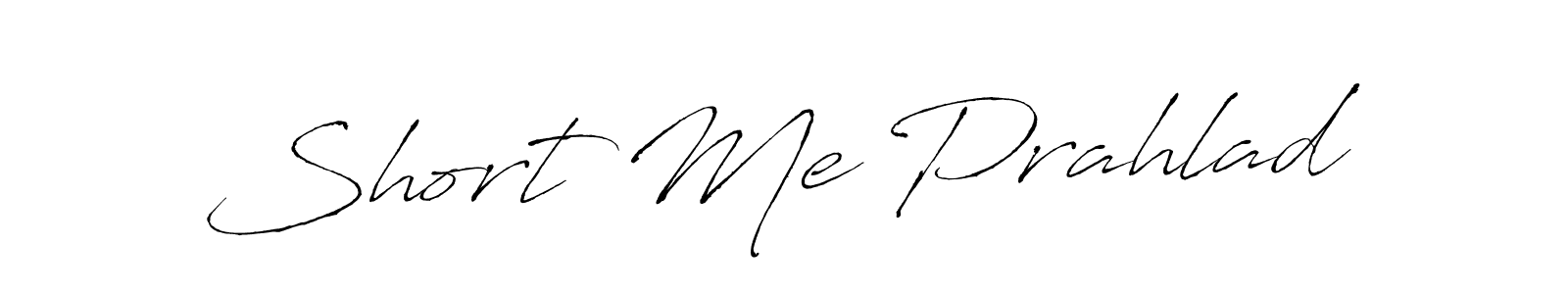 You should practise on your own different ways (Antro_Vectra) to write your name (Short Me Prahlad) in signature. don't let someone else do it for you. Short Me Prahlad signature style 6 images and pictures png