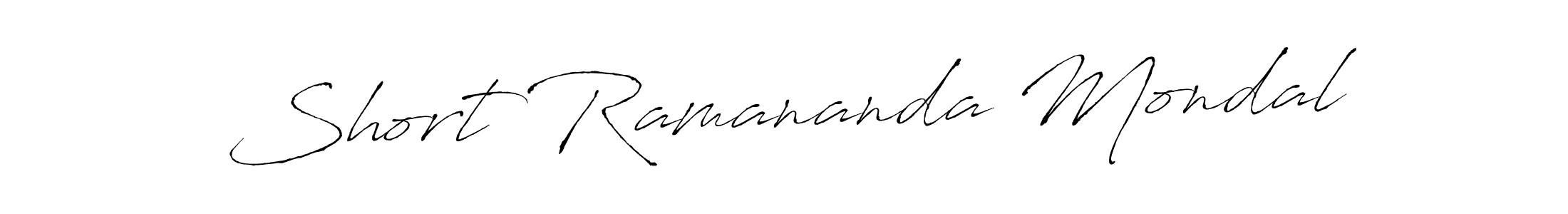 Use a signature maker to create a handwritten signature online. With this signature software, you can design (Antro_Vectra) your own signature for name Short Ramananda Mondal. Short Ramananda Mondal signature style 6 images and pictures png