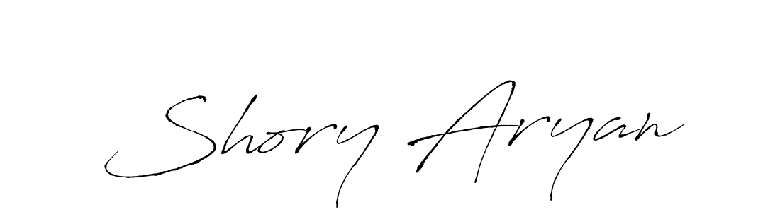 Also we have Shory Aryan name is the best signature style. Create professional handwritten signature collection using Antro_Vectra autograph style. Shory Aryan signature style 6 images and pictures png