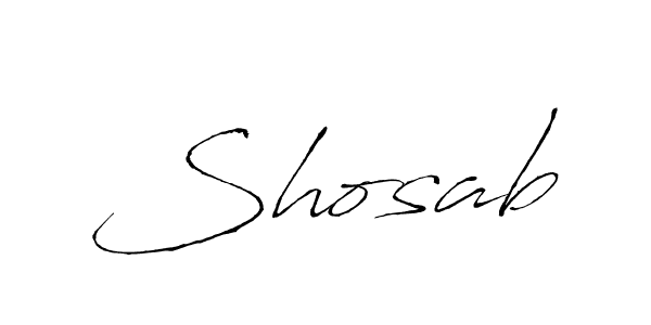 Create a beautiful signature design for name Shosab. With this signature (Antro_Vectra) fonts, you can make a handwritten signature for free. Shosab signature style 6 images and pictures png