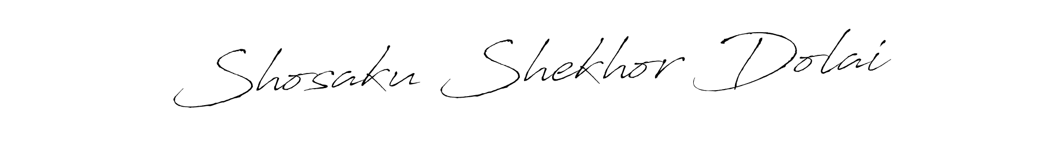 You can use this online signature creator to create a handwritten signature for the name Shosaku Shekhor Dolai. This is the best online autograph maker. Shosaku Shekhor Dolai signature style 6 images and pictures png