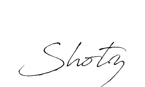 How to make Shotz signature? Antro_Vectra is a professional autograph style. Create handwritten signature for Shotz name. Shotz signature style 6 images and pictures png
