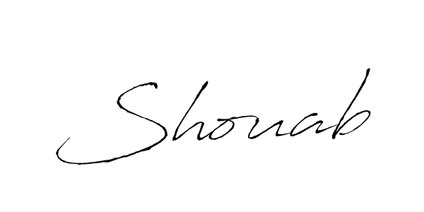 if you are searching for the best signature style for your name Shouab. so please give up your signature search. here we have designed multiple signature styles  using Antro_Vectra. Shouab signature style 6 images and pictures png