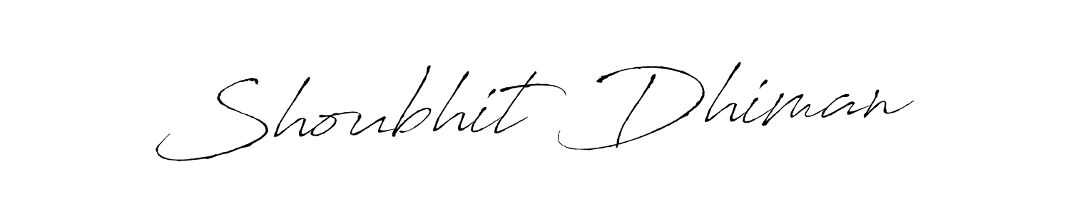 Similarly Antro_Vectra is the best handwritten signature design. Signature creator online .You can use it as an online autograph creator for name Shoubhit Dhiman. Shoubhit Dhiman signature style 6 images and pictures png