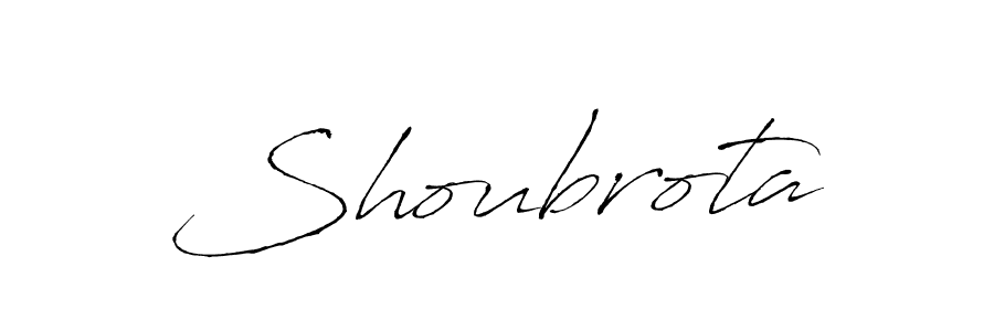 Design your own signature with our free online signature maker. With this signature software, you can create a handwritten (Antro_Vectra) signature for name Shoubrota. Shoubrota signature style 6 images and pictures png
