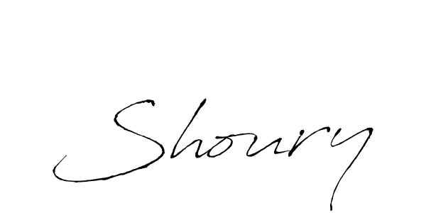 Use a signature maker to create a handwritten signature online. With this signature software, you can design (Antro_Vectra) your own signature for name Shoury. Shoury signature style 6 images and pictures png