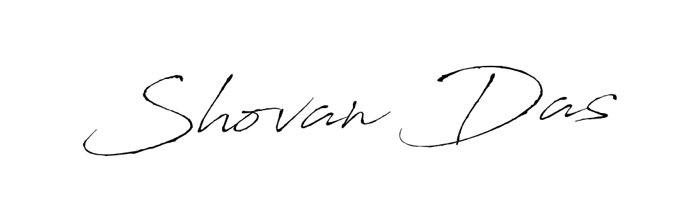 Create a beautiful signature design for name Shovan Das. With this signature (Antro_Vectra) fonts, you can make a handwritten signature for free. Shovan Das signature style 6 images and pictures png