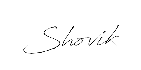 The best way (Antro_Vectra) to make a short signature is to pick only two or three words in your name. The name Shovik include a total of six letters. For converting this name. Shovik signature style 6 images and pictures png