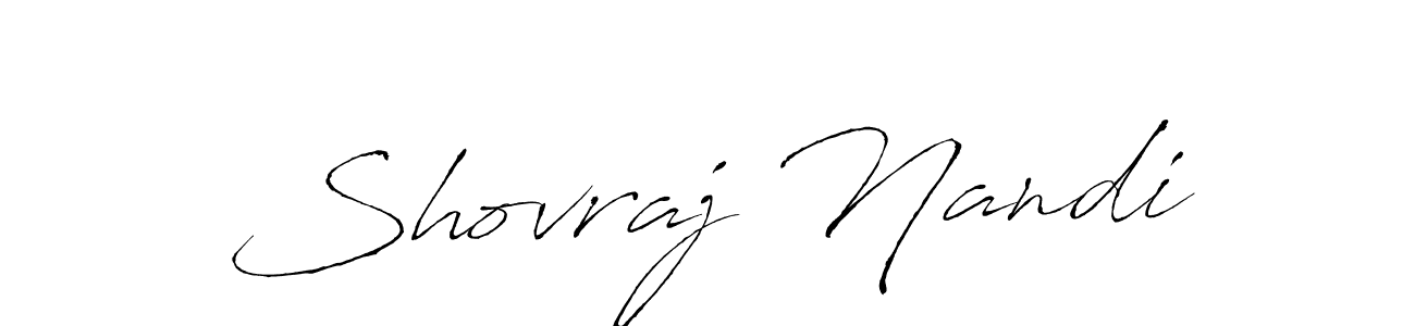 Antro_Vectra is a professional signature style that is perfect for those who want to add a touch of class to their signature. It is also a great choice for those who want to make their signature more unique. Get Shovraj Nandi name to fancy signature for free. Shovraj Nandi signature style 6 images and pictures png