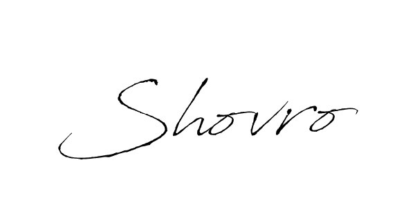 Create a beautiful signature design for name Shovro. With this signature (Antro_Vectra) fonts, you can make a handwritten signature for free. Shovro signature style 6 images and pictures png