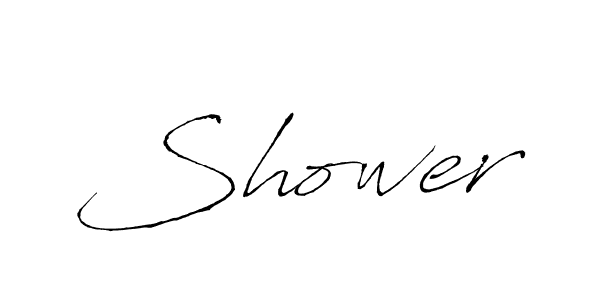 Antro_Vectra is a professional signature style that is perfect for those who want to add a touch of class to their signature. It is also a great choice for those who want to make their signature more unique. Get Shower name to fancy signature for free. Shower signature style 6 images and pictures png