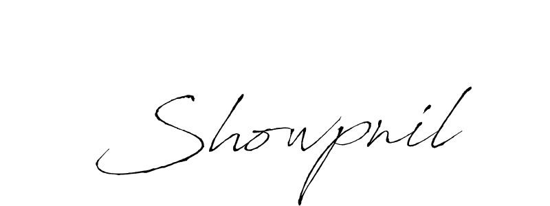 How to make Showpnil name signature. Use Antro_Vectra style for creating short signs online. This is the latest handwritten sign. Showpnil signature style 6 images and pictures png